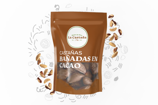 Castañas Bañadas en Cacao (85 %)